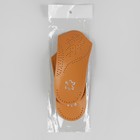 Полустельки для обуви, амортизирующие, дышащие, 35-36 р-р, пара, цвет коричневый - Фото 6