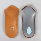 Полустельки для обуви, амортизирующие, дышащие, 39-40 р-р, пара, цвет коричневый - Фото 4