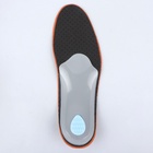 Стельки для обуви, амортизирующие, дышащие, с жёстким супинатором, р-р RU 43 (р-р Пр-ля 42), 27.5 см, пара, коричневые - Фото 4