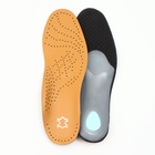 Стельки для обуви, амортизирующие, дышащие, с жёстким супинатором, р-р RU 44 (р-р Пр-ля 44), 28 см, пара, коричневые - Фото 3