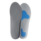 Стельки для обуви, универсальные, амортизирующие, р-р RU до 40 (р-р Пр-ля до 39), 26 см, пара, цвет серый - Фото 5