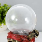 Плазменный шар RISALUX «Череп пирата в красной бандане», полистоун, 19×11×9.5 см - Фото 8