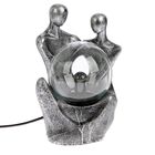 Плазменный шар полистоун "Медитация" 21,5х14х16 см - Фото 1