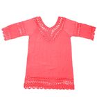 Платье пляжное женское PR018 цвет розовый (salmon), р-р 48-50 (L-XL) - Фото 2