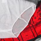 Шорты пляжные мужские TSWT09 цвет серый/красный (grey), р-р 48 (M) - Фото 6