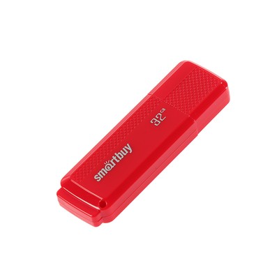 Флешка Smartbuy Dock Red, 32 Гб, USB2.0, чт до 25 Мб/с, зап до 15 Мб/с, красная