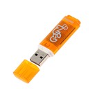 Флешка Smartbuy Glossy series Orange, 32 Гб, USB2.0, чт до 25 Мб/с, зап до 15 Мб/с,оранжевая - фото 317963959