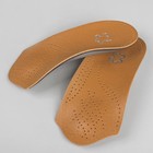 Полустельки для обуви амортизирующие, дышащие, 43-44 р-р, пара, цвет коричневый - Фото 1