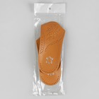 Полустельки для обуви амортизирующие, дышащие, 43-44 р-р, пара, цвет коричневый - Фото 5