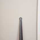 Ложка для обуви Доляна, 45×5 см, металл, цвет серый - Фото 4