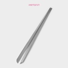 Ложка для обуви Доляна, металлическая, 60×4.5 см, нержавеющая сталь - Фото 3