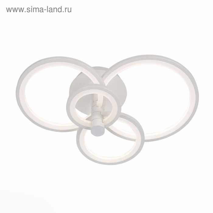 Люстра CICLO 60Вт LED белый 49,6x28,8см - Фото 1