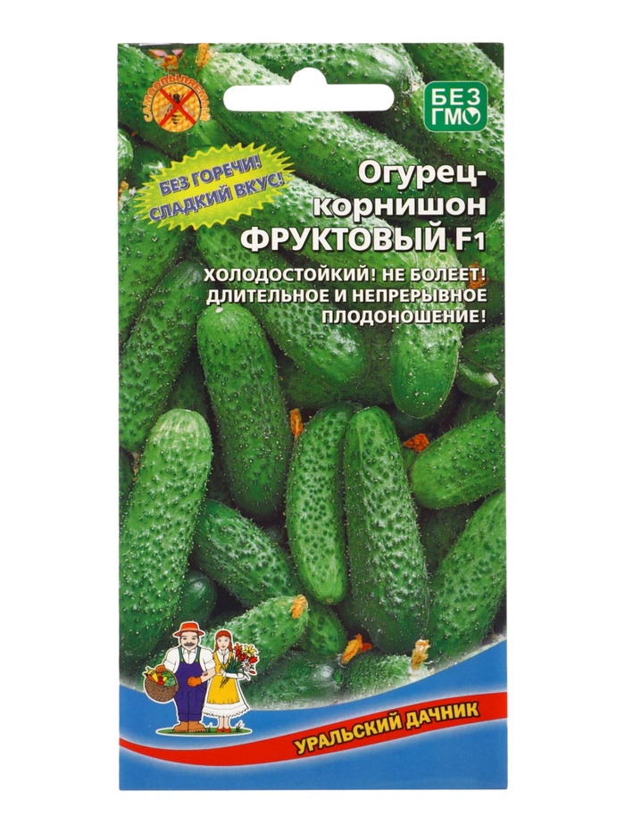 Семена Огурец "Мультифрукт F1" раннеспелый, партенокарпический гибрид 10 шт - Фото 1
