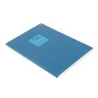 Тетрадь А4, 120 листов клетка "Стиль и цвет. Синий", обложка картон, матовая ламинация, швейное клеевое крепление - Фото 2