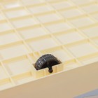 Контейнер для хранения игрушек с крышкой, 50 л, 61×39×32 см, на колёсах, слоновая кость - Фото 6