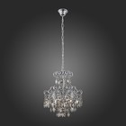 Люстра подвесная St Luce. SL846.103.06. Orecchini. 6х40 Вт, E14, 38,3х38,3х47,2 см, цвет тёмныйхром - Фото 3