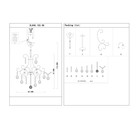 Люстра подвесная St Luce. SL846.103.06. Orecchini. 6х40 Вт, E14, 38,3х38,3х47,2 см, цвет тёмныйхром - Фото 4