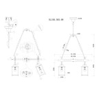 Люстра подвесная St Luce. SL150.303.08. Volantino. 8х40 Вт, E27, 82х82х30 см, цвет бронза, коричневый - Фото 7