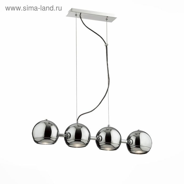 Светильник NANO 4x40Вт GU10 хром 120x120x120см - Фото 1