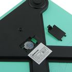 Весы напольные HOMESTAR HS-6001B, электронные, до 180 кг, 1хCR2032, стекло, голубые - Фото 5