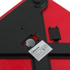 Весы напольные HOMESTAR HS-6001C, электронные, до 180 кг, 1хCR2032, стекло, красные - Фото 5
