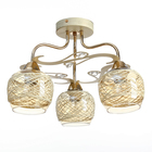 Люстра MO87162A/3 "Дымка" E27 60W 41х41х27 см - Фото 1