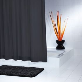 Штора для ванных комнат Madison, цвет черный