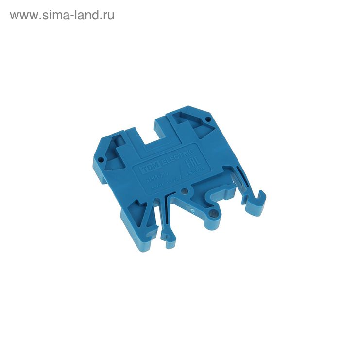 Зажим наборный TDM ЗНИ-2.5 мм2, 25 А, синий, SQ0803-0030 - Фото 1