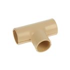 Тройник соединительный для трубы TDM, d=25 мм, цвет сосна, SQ0405-1523 - Фото 1