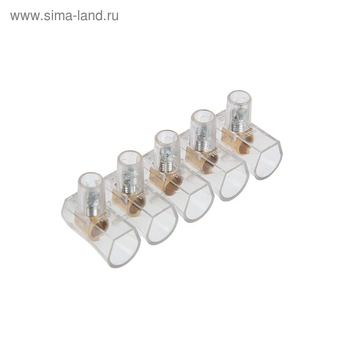Клеммник концевой изолированный TDM ККИ 4 мм2, 5х1, SQ0544-0002 - Фото 1