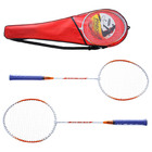 Бадминтон GOLD №912, набор 3 предмета: 2 алюминиевые ракетки, чехол, цвета МИКС - Фото 5