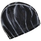 Шапочка для плавания взрослая ONLYTOP, тканевая, обхват 48 см, цвета МИКС - фото 3450349