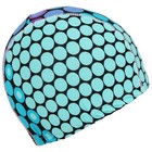 Шапочка для плавания взрослая ONLYTOP, тканевая, обхват 48 см, цвета МИКС - фото 3450351
