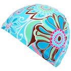 Шапочка для плавания взрослая ONLYTOP, тканевая, обхват 48 см, цвета МИКС - Фото 17
