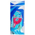 Шапочка для плавания взрослая ONLYTOP, тканевая, обхват 48 см, цвета МИКС - фото 3450355