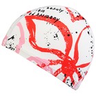 Шапочка для плавания взрослая ONLYTOP, тканевая, обхват 48 см, цвета МИКС - фото 3450361