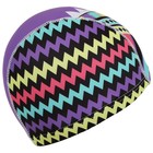 Шапочка для плавания взрослая ONLYTOP, тканевая, обхват 48 см, цвета МИКС - Фото 5