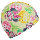 Шапочка для плавания взрослая ONLYTOP, тканевая, обхват 48 см, цвета МИКС - Фото 9