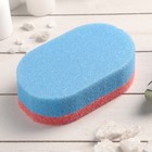 Губка для тела «ЧистоДел», 16×10×4,5 см, цвет МИКС - Фото 2