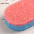 Губка для тела «ЧистоДел», 16×10×4,5 см, цвет МИКС - Фото 3