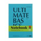 Блокнот офисный А4, 64 листа на скрепке Ultimate basics Сambridge, обложка картон, блок мелованная бумага 70г/м2, МИКС - Фото 1