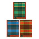 Блокнот А6, 40 листов на скрепке "Шотландка", МИКС - Фото 1
