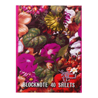 Блокнот А5, 40 листов на скрепке "Цветы", МИКС - Фото 2