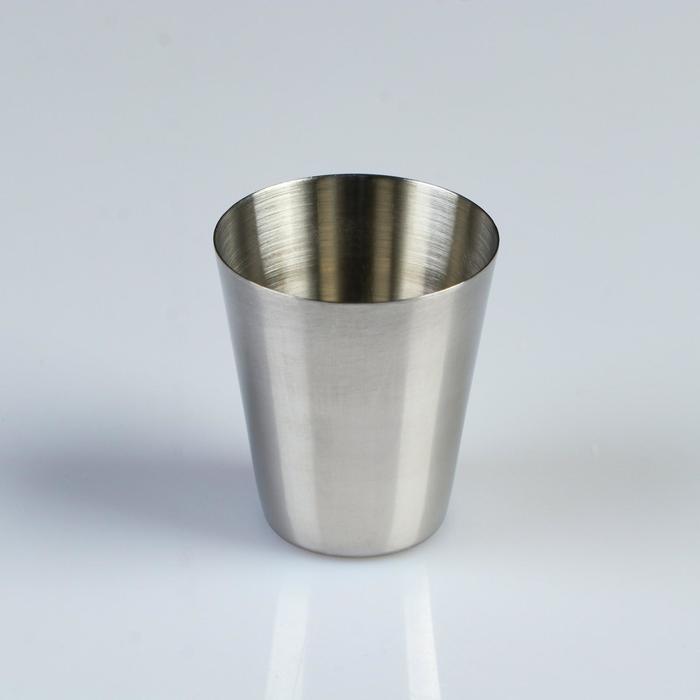 Стопка Мастер К, 30 мл, 4×3.5 см, нержавеющая сталь - Фото 1