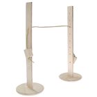 Стойки для прыжков в высоту, деревянные, h=74 см - Фото 1