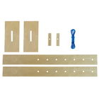 Стойки для прыжков в высоту, деревянные, h=74 см - Фото 3