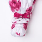 Трансформер для девочки, рост 62 см, цвет розовый, принт розы - Фото 2