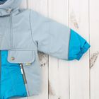 Куртка детская, рост 98 см, цвет индиго - Фото 4