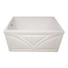 Ванна акриловая Poseidon Modern, 130х70 см, без каркаса и панели - Фото 2