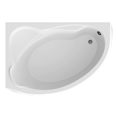 Ванна акриловая 1MarKa СATANIA, 150х105 см, левая, без каркаса и панели